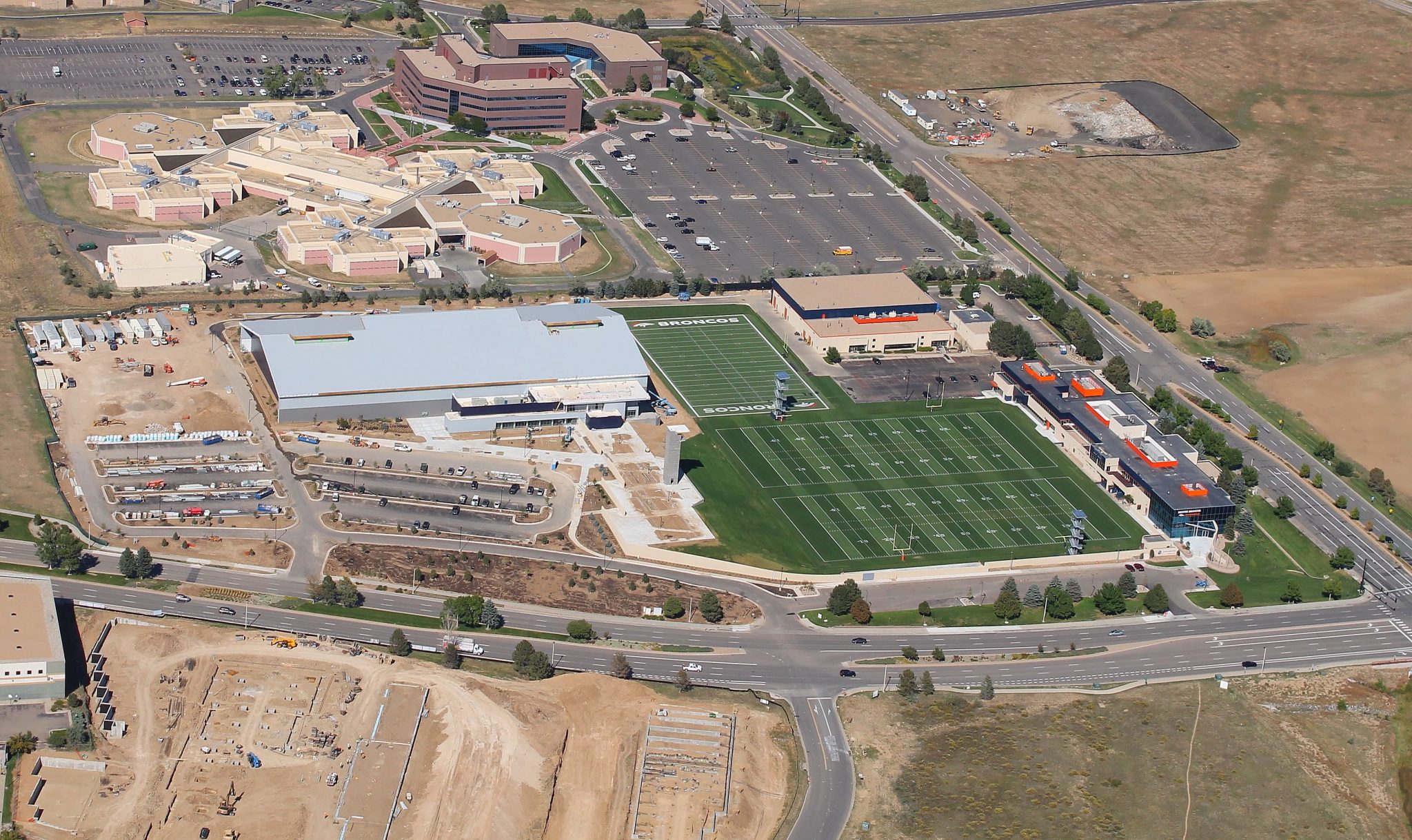 broncos team store at uchealth training center